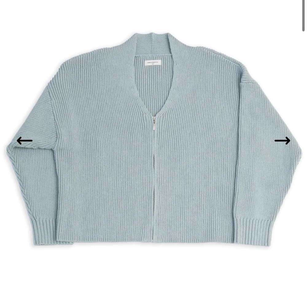 James Street Co Fran Zip Cardigan